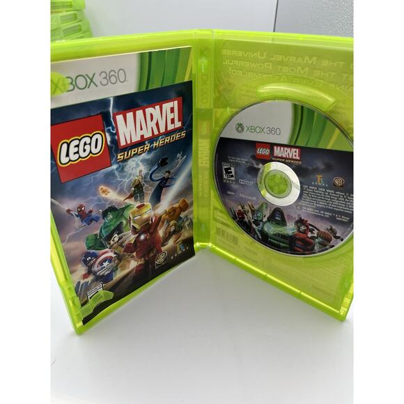 LEGO Marvel Super Heroes Microsoft Xbox 360 Video Game Complete - Picture 4 of 10